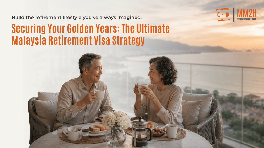 An expatriate couple planning their Malaysia retirement visa strategy with a dedicated financial advisor.